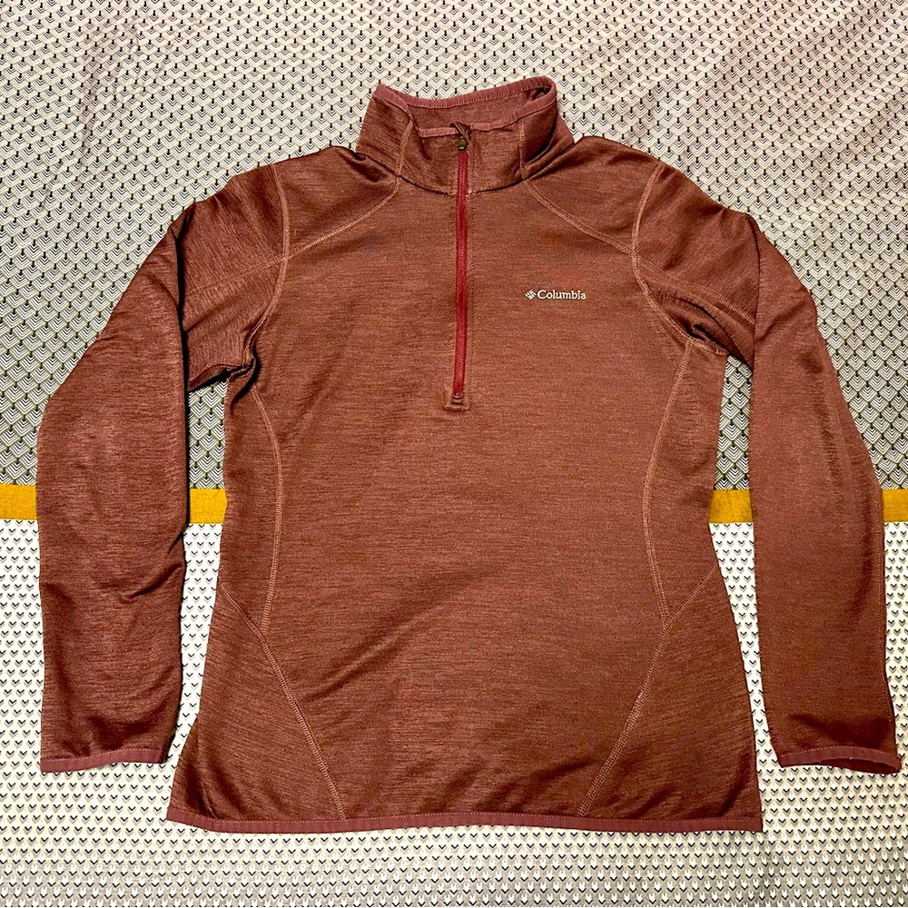 Columbia Women’s Sapphire Trail Half Zip Fleece Pullover Size S